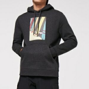 Oakly Surf Board Grey Hoodie Sz 2XL Regular Fit Graphic Sweatshirt
